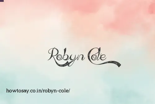Robyn Cole