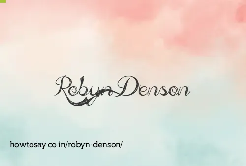 Robyn Denson