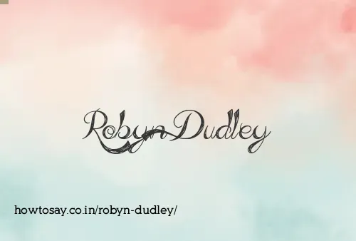 Robyn Dudley