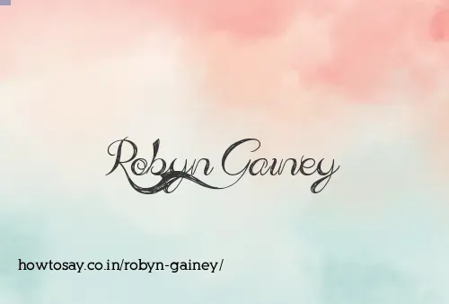 Robyn Gainey