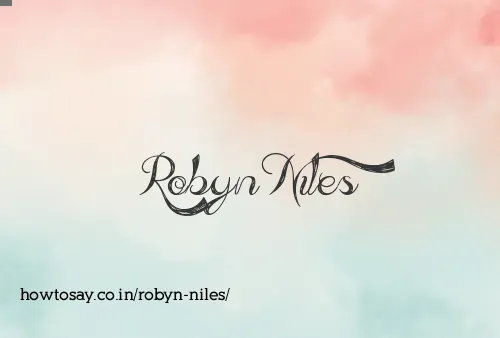Robyn Niles