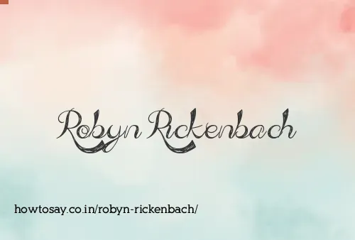 Robyn Rickenbach