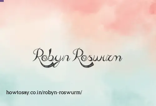 Robyn Roswurm