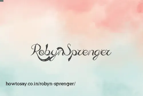 Robyn Sprenger