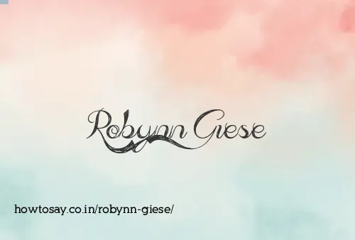 Robynn Giese