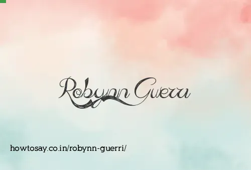 Robynn Guerri