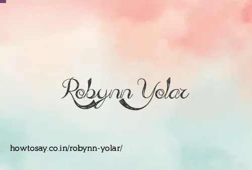 Robynn Yolar