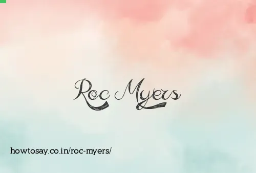 Roc Myers