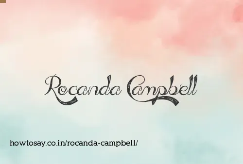 Rocanda Campbell