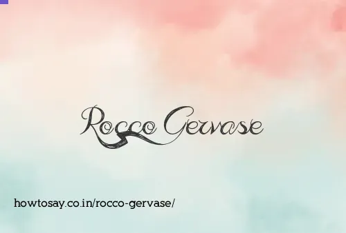 Rocco Gervase