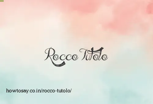 Rocco Tutolo