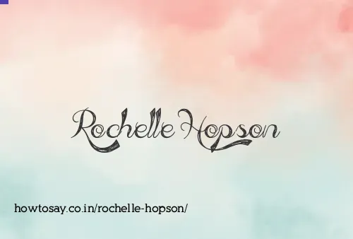 Rochelle Hopson