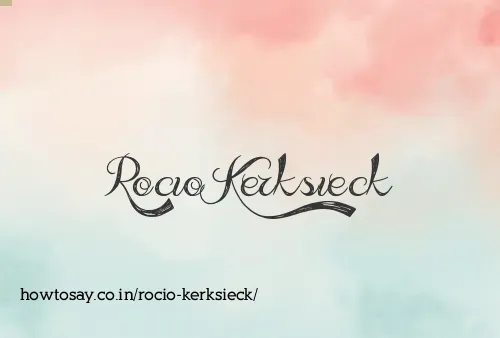 Rocio Kerksieck
