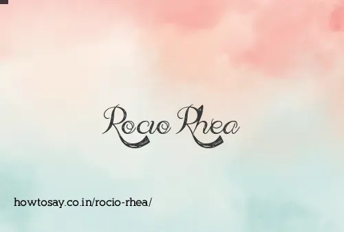 Rocio Rhea