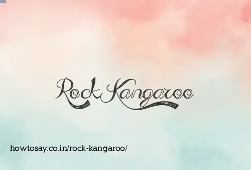Rock Kangaroo