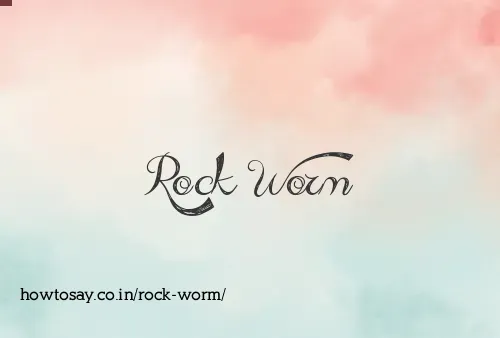 Rock Worm