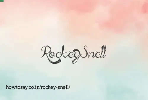Rockey Snell