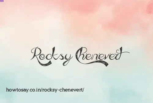 Rocksy Chenevert