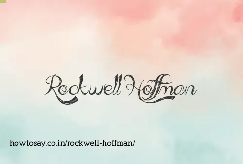 Rockwell Hoffman