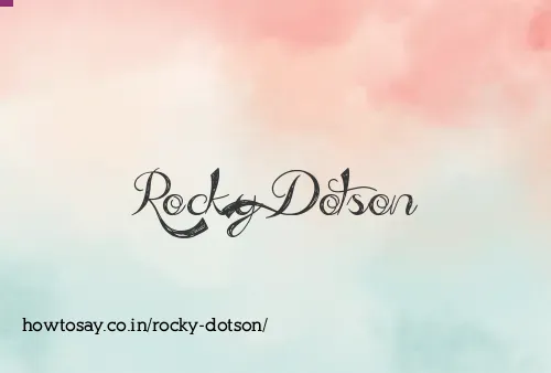 Rocky Dotson