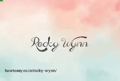 Rocky Wynn