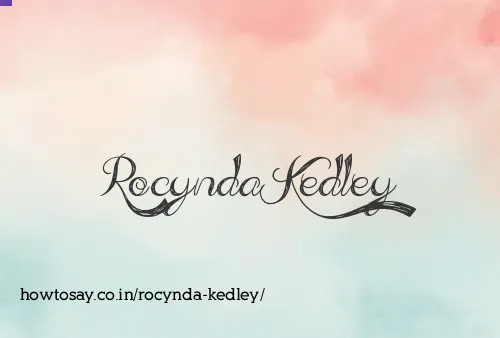 Rocynda Kedley