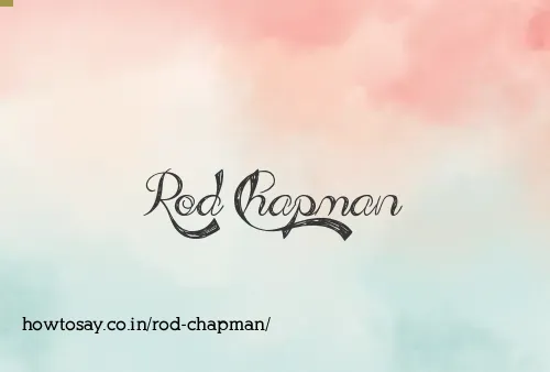 Rod Chapman