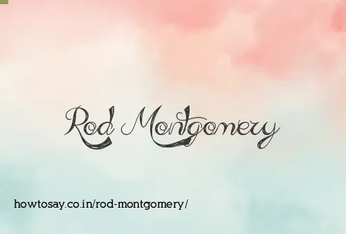 Rod Montgomery