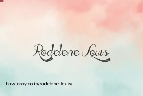 Rodelene Louis