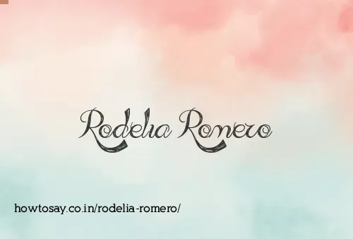 Rodelia Romero