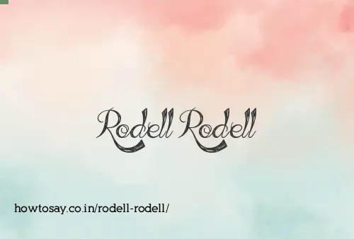 Rodell Rodell