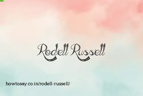 Rodell Russell