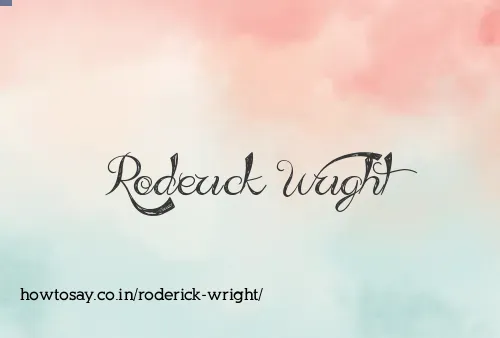 Roderick Wright
