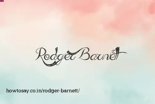 Rodger Barnett