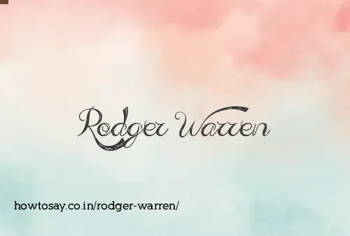 Rodger Warren