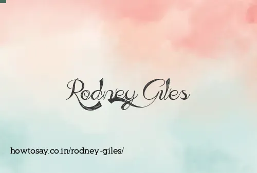 Rodney Giles