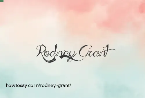 Rodney Grant