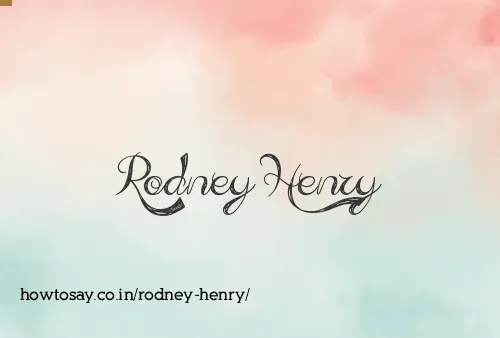 Rodney Henry