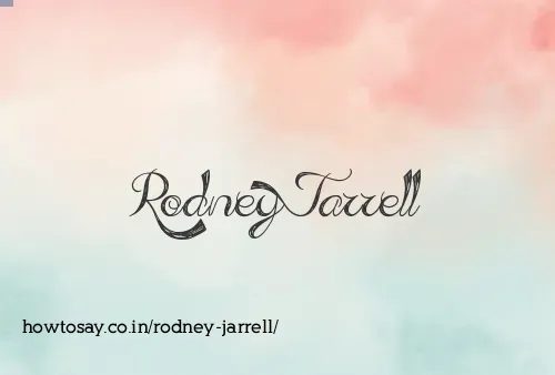 Rodney Jarrell