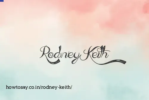 Rodney Keith