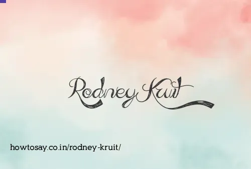 Rodney Kruit