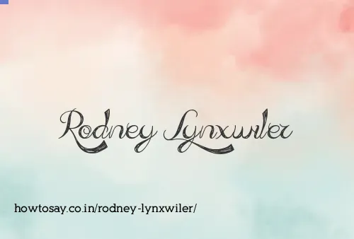 Rodney Lynxwiler