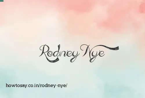 Rodney Nye
