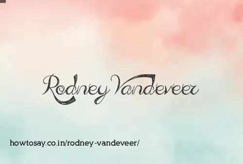 Rodney Vandeveer