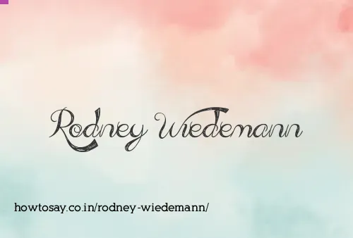 Rodney Wiedemann