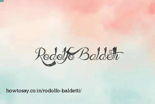 Rodolfo Baldetti