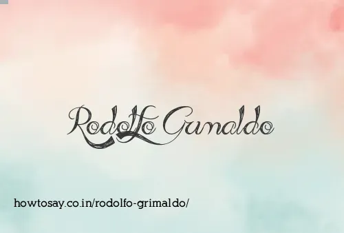 Rodolfo Grimaldo