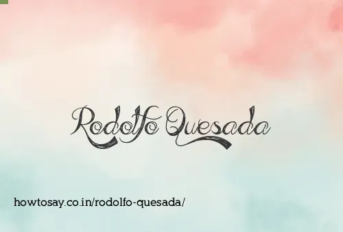 Rodolfo Quesada