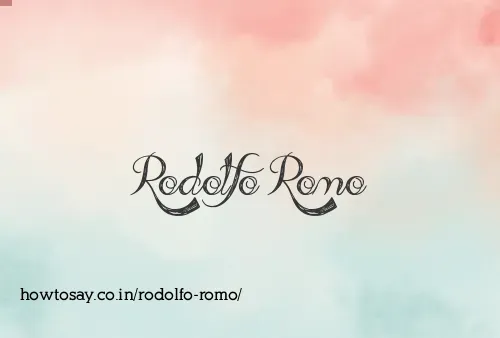 Rodolfo Romo