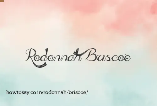 Rodonnah Briscoe